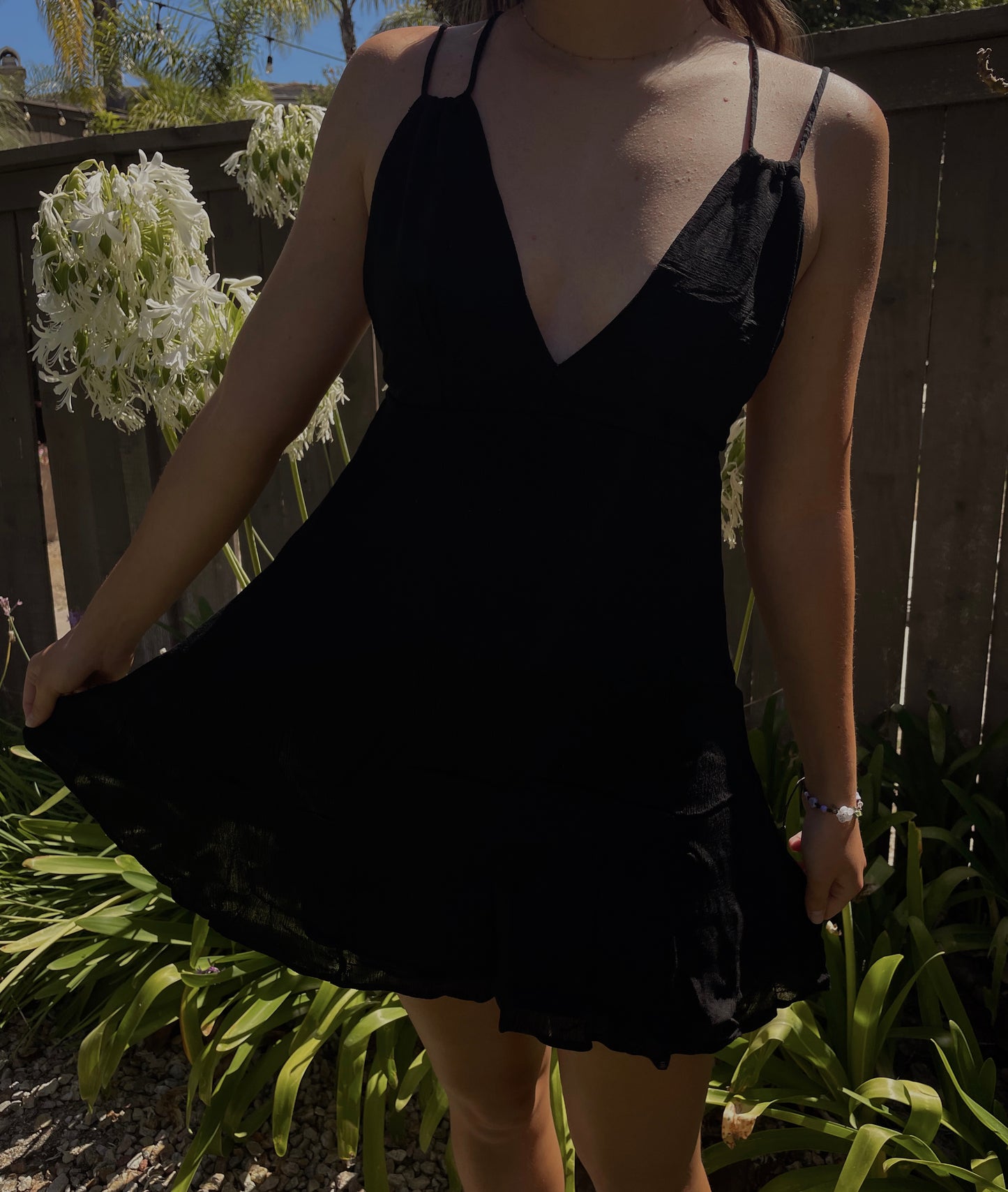 Bloom Backless Minidress